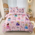 thumbnail image 1 of Juego de edredón Sirdo Kids Magical Princess, tamaño doble, 5 piezas, 1 of 7