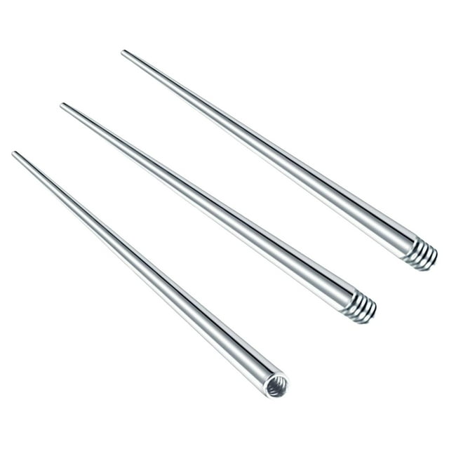 Cono /para Herramienta De Perforación De Joyería Roscada De Acero Inoxidable Para Orejas Fernando Cono roscado