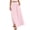Pink, variant on Skirts for Women Solid Color High Waist Maxi Skirt with Pockets Hollow Out Patchwork for Summer Beach Party Holiday S-2XL
