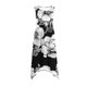 thumbnail image 4 of Pantalones Cortos para Vestidos Bajos Mujeres sin Mangas Cuello Redondo Cordón Ruffle A-Line Mini Vestido Poliéster, Vestido Casual para Citas Y Fiesta, 4 of 8