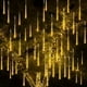 thumbnail image 3 of Luces de jardín de 32/24/16/8 tubos, luces de cadena de lluvia de meteoritos, guirnaldas de calle, decoraciones para árboles de Navidad para exteriores, Año Nuevo, hadas, 3 of 5