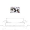 thumbnail image 3 of Creative Products Nuzzling Horses 30 x 20 Canvas Wall Art, 3 of 5
