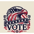 thumbnail image 4 of American Eagle Vote Adult Natural Crew Neck Short Sleeve Tee-Medium, 4 of 4