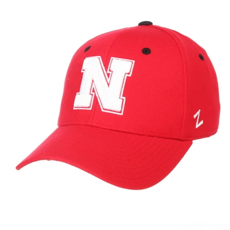 Zephyr Nebraska Cornhuskers Fitted Hat - Nebraska Cornhuskers Official NCAA DH Size 7 1/4 Fitted Hat Cap by Zephyr 629604