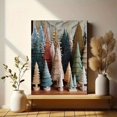 thumbnail image 6 of Wooden Christmas Tree Canvas Print, Suitable for Living Room Office Bedroom Dining Room Wall Art, 6 of 8