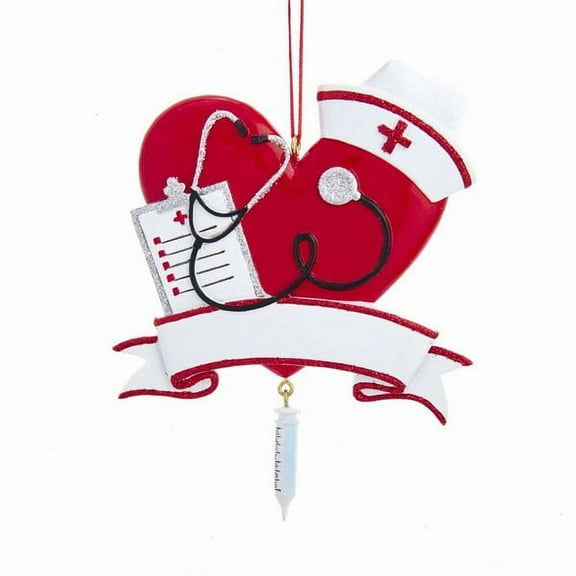 Nurse Heart Ornament