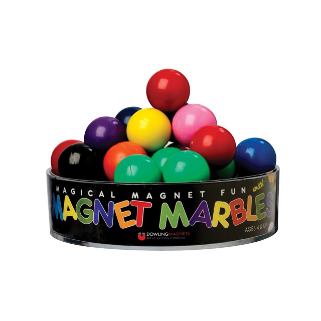 Juego de 20 platos transparentes Magnet Marbles Dowling Magnets 736606
