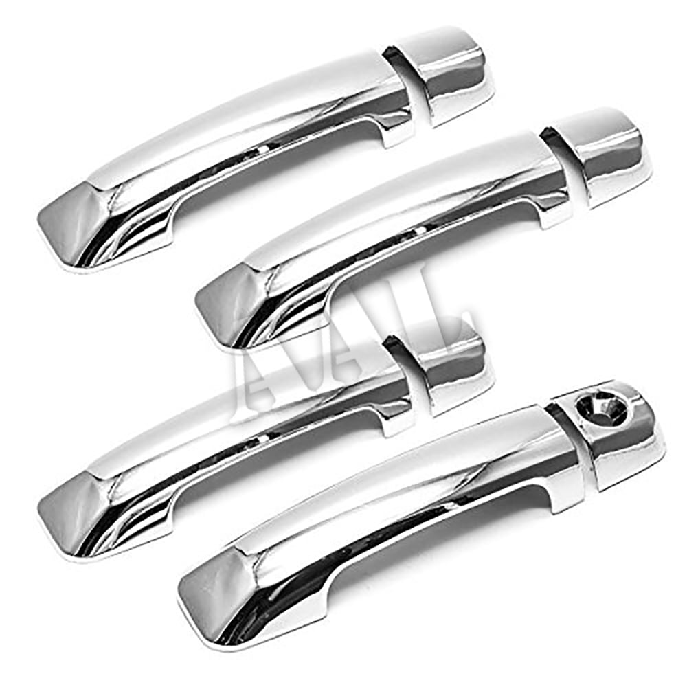AAL Premium Chrome Door Handle For 2008-2016 Toyota Sequoia 4 Doors Handle Cover W/O Passenger ...