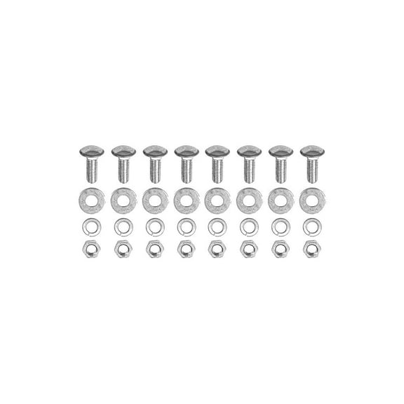 Southern Camaro's 1973-87 Chevrolet Truck C/K 10 Stainless Steel Rear Bumper Bolt Kit (5246-8)