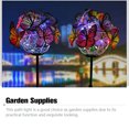 thumbnail image 4 of Ounissouiy 2X luz de camino lámpara de césped Patio linterna energía Solar mano de obra multiusos accesorios para el hogar ornamento de patio Iluminación y accesorios Tipo 1, 4 of 6