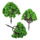 thumbnail image 1 of 3PCS Miniature Tree Ornament Succulent Micro Landscape Plants Decoration DIY Craft, 1 of 5