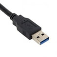 thumbnail image 2 of Chenyang CY USB 3.0 Type-A Male to Female Extension Dock station Docking Cable 0.8m Cable, 2 of 5