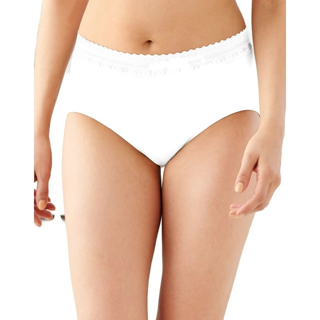 Bali Comfort Revolution Womens Microfiber Seamless Brief - Best-Seller, 6/7