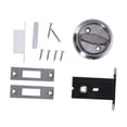 thumbnail image 4 of LRXIYODE 1Set Mechanical Keyless Invisible Door Locks for Garage Sliding Bolt Patio Entrance Door Set, 4 of 6