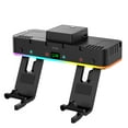 thumbnail image 4 of IPEGA RGB Wall-Mounted Charging Station for Nintendo Switch OLED Joy-Cons - Multi-Functional Game Controller Dock with Colorful LED Lights, Space-Saving Wall Mount & Fast Charging, 4 of 5