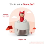 tonies Toniebox Lite Screen-Free Audio Player My Story Starter Set for Kids with Rubie, Age Group 1+