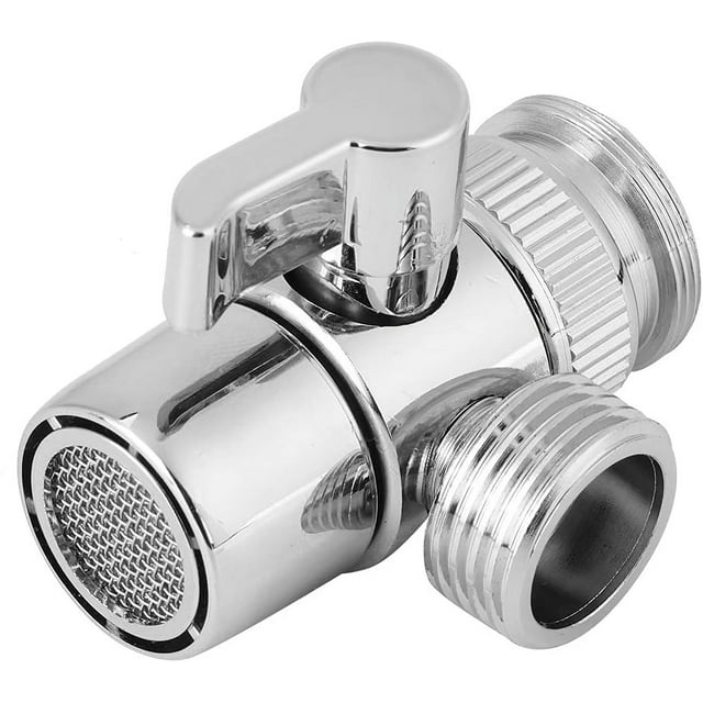 ZOUSSIQI Sink Faucet Sprayer Attachment, Portable Faucet Converter Adapter Accessories, Hand Held Shower Faucet Extender for Hair Daily Washing Small Pet Bathing CA919-18545