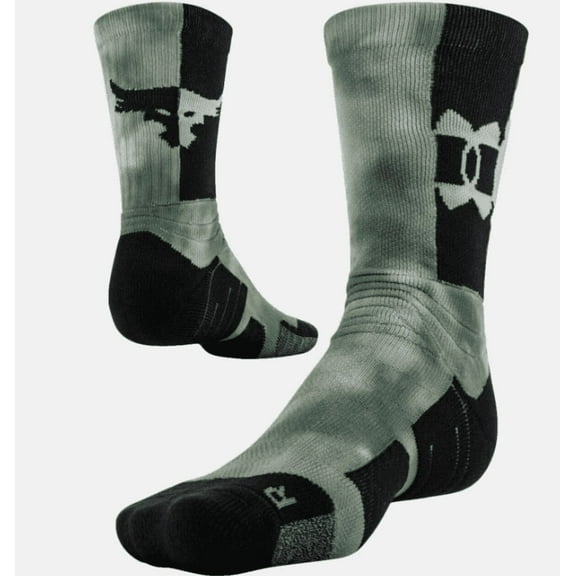 Under Armour Men's UA Playmaker Project Rock Training Crew Socks