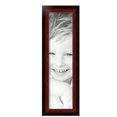 thumbnail image 2 of ArtToFrames 6" x 23" Honors Mahogany with Black Picture Frame, 6x23 inch Brown Wood Poster Frame (WOM-5154), 2 of 7