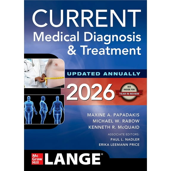 Current Medical Diagnosis & Treatment 2026, (Hardcover)