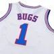 thumbnail image 5 of Camiseta de baloncesto juvenil Space Jam BUGS #1 LOLA TWEETY TAZ Movie Tune Squad Camisetas deportivas para niños Tops sin mangas para niños Individual Blanco, 5 of 5