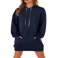 thumbnail image 1 of Solid Color Hoodies for Women  Quilted Sweatshirts for Fall Fashion, 1 of 8