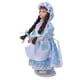 thumbnail image 4 of Figuras De Niña De Casa De Muñecas, Articulaciones Flexibles, Muñeca De Casa De Muñecas, Hermosa, Interesante, Extraíble, Niña En Azul Con Capucha Y Trenzas, Multiusos Para, 4 of 7