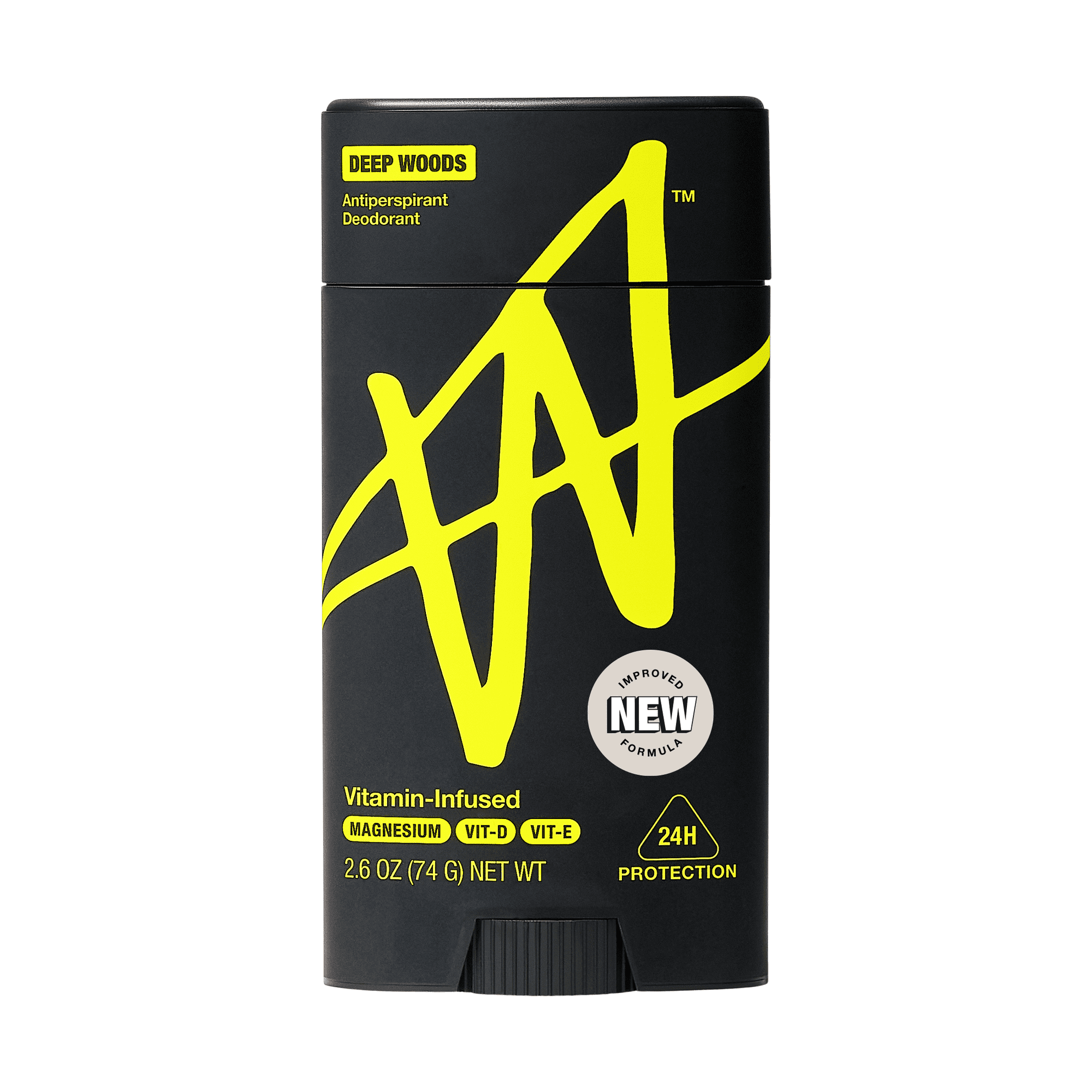 W by Jake Paul Men's Antiperspirant Deodorant - Odor Blocking - Sweat Defense - Deep Woods Scent