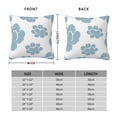 thumbnail image 4 of YFYANG Square Decorative Throw Pillow Case (Without Pillow Insert), Abstract Floral Patterns Bedroom Sofa Car Cushion Cover, 22"x22", 4 of 9
