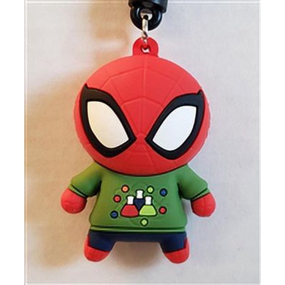 Monogram Marvel Holiday Collection 3D Bag Clip - Spider-Man (Chase)