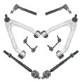 thumbnail image 1 of Front Steering & Suspension Kit Control Arm with Ball Joint Sway Bar Stabilizer Link Tie Rod Compatible with 2006-2010 Hummer H3 2009-2010 H3T, 1 of 4