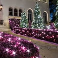 thumbnail image 6 of Christmas Lights Indoor Outdoor, 16.4ft 50-count Lights Incandescent Mini String Light, Battery Powered Lights for Xmas Tree, Patio, Holiday, Party, Home, Garden, Decorations (Purple), 6 of 6
