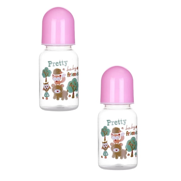 2Pack Designed With Mom'S Peace Of Mind In Mind Baby Bottle Featuring Standard Size With Nipple Technology Glass&Bottle Home Decor