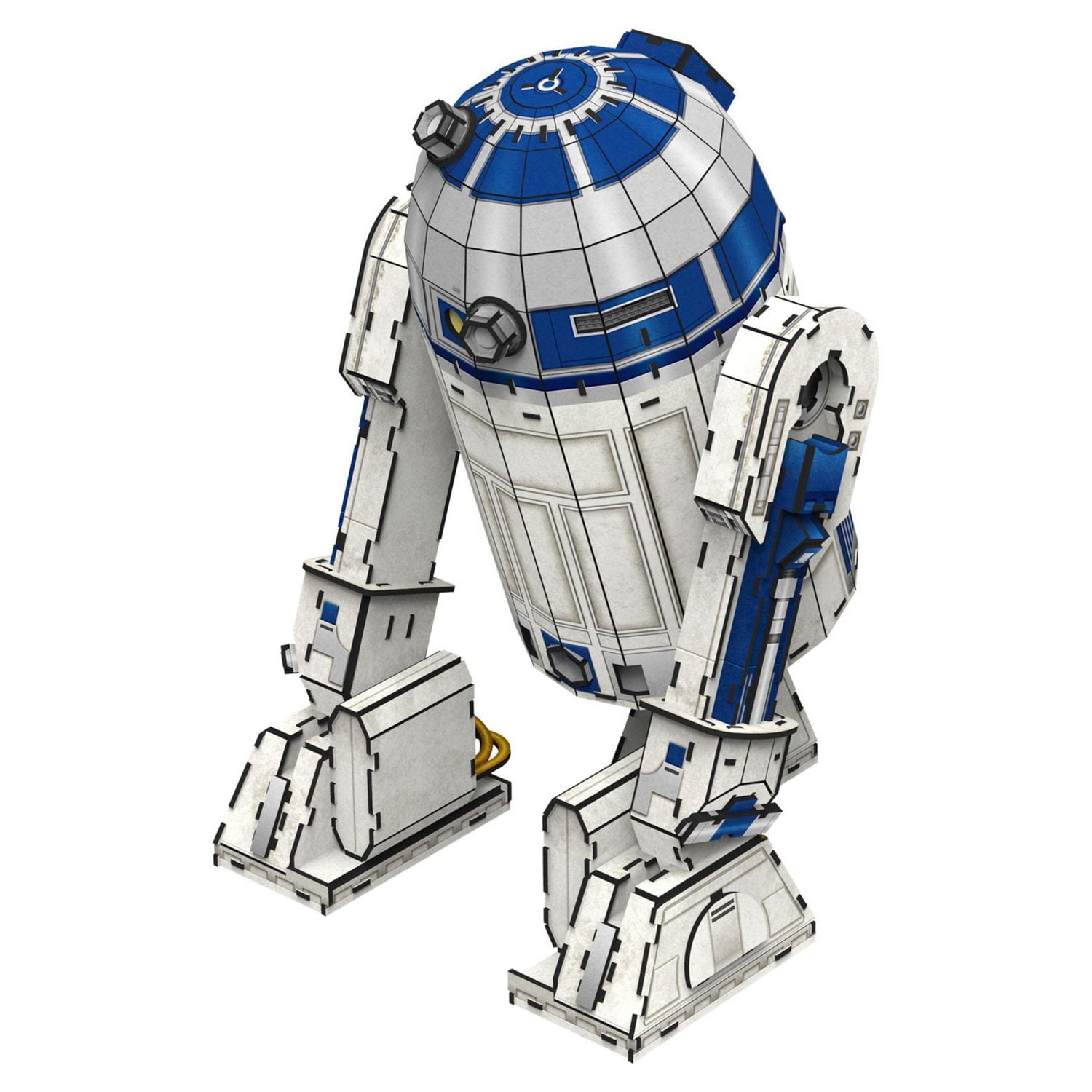 4D Build, Star Wars R2-D2, 3D Paper Model Kit, 192 Piece Paper Model Kit for Teens and Adults, Ages 10+, 3D Star Wars Paper Model Kit