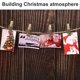thumbnail image 4 of Bewildely 10 Uds. De Clips de para Navidad, adornos navideños DIY, decoración de fiesta de año nuevo, Clip de pared de fotos, decoraciones para Kits de decoración para fiestas Alce Bewildely HA001767-03, 4 of 6