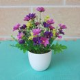 thumbnail image 3 of SPRING PARK Artificial Daisy Mums Flowers Outdoor Fake Fall Flowers for Decoration No Fade Faux Plastic Autumn Flower Garden Porch Window Box Décor, 3 of 7