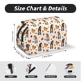 thumbnail image 5 of Sikiie Halloween Gnomes Print Flip Double-layer Pencil Case, All-purpose Stationery Bag for Study and Office, Zipper Design, Unisex, 5 of 7