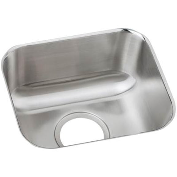 Elkay Dayton Stainless Steel 14-1/2" x 12-1/2" x 6-1/2", Single Bowl Undermount Bar Sink