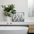 thumbnail image 5 of Farmhouse Bathroom Wall Art Decor Rustic Flower and Butterfly Bathrooms Pictures Canvas Print Framed Artwork Country Bathroom Decor Wall Art Soak Relax Unwind Wall Art 16"x20", 5 of 7