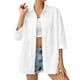 thumbnail image 1 of mfyjkho Tops Elegantes Para Mujer, Sudadera Con Capucha Y Bolsillo Cálido Con Cordón De Color Liso Para Mujer Tops Para Salir S, 1 of 7