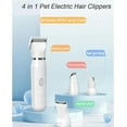 thumbnail image 6 of Lettuce Pets Grooming Set, Cabbage Pets Petstyle Pro 4 Different Blades, Electric Trimmer for Dog/Cat, Low Noise 4-in-1 Cordless Pet Grooming Kit for Grooming Paws, Eyes, Ears, Face, 6 of 10