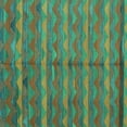 thumbnail image 1 of Ahgly Company Indoor Square Oriental Turquoise Blue Traditional Area Rugs, 3' Square, 1 of 4