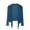 Blue, variant on Xdegoge Swimsuit Cover Ups for Women Open Front Cropped Cardigan Sheer Chiffon Long Sleeve Bolero Shrug Lightweight Beachwear Tops