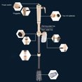 thumbnail image 2 of Water Change Pump Retractable Operated Cleaning Tools Home ABS Multifunctional Aquarium Supplies for Tropical Ornamental Tank, 2 of 9