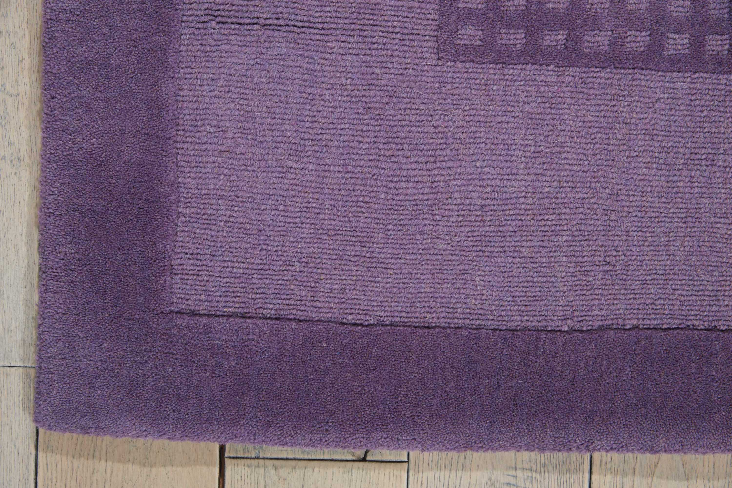 Nourison Westport Solid Purple 3'6" x 5'6" Area Rug, (4x6) - image 4 of 5