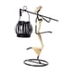 thumbnail image 4 of Lámpara de vela LED de escritorio, soporte para farol, decoración del hogar, centro de mesa, regalos, candelabro, candelabro para oficina, hogar, mesa Caqui, 4 of 9