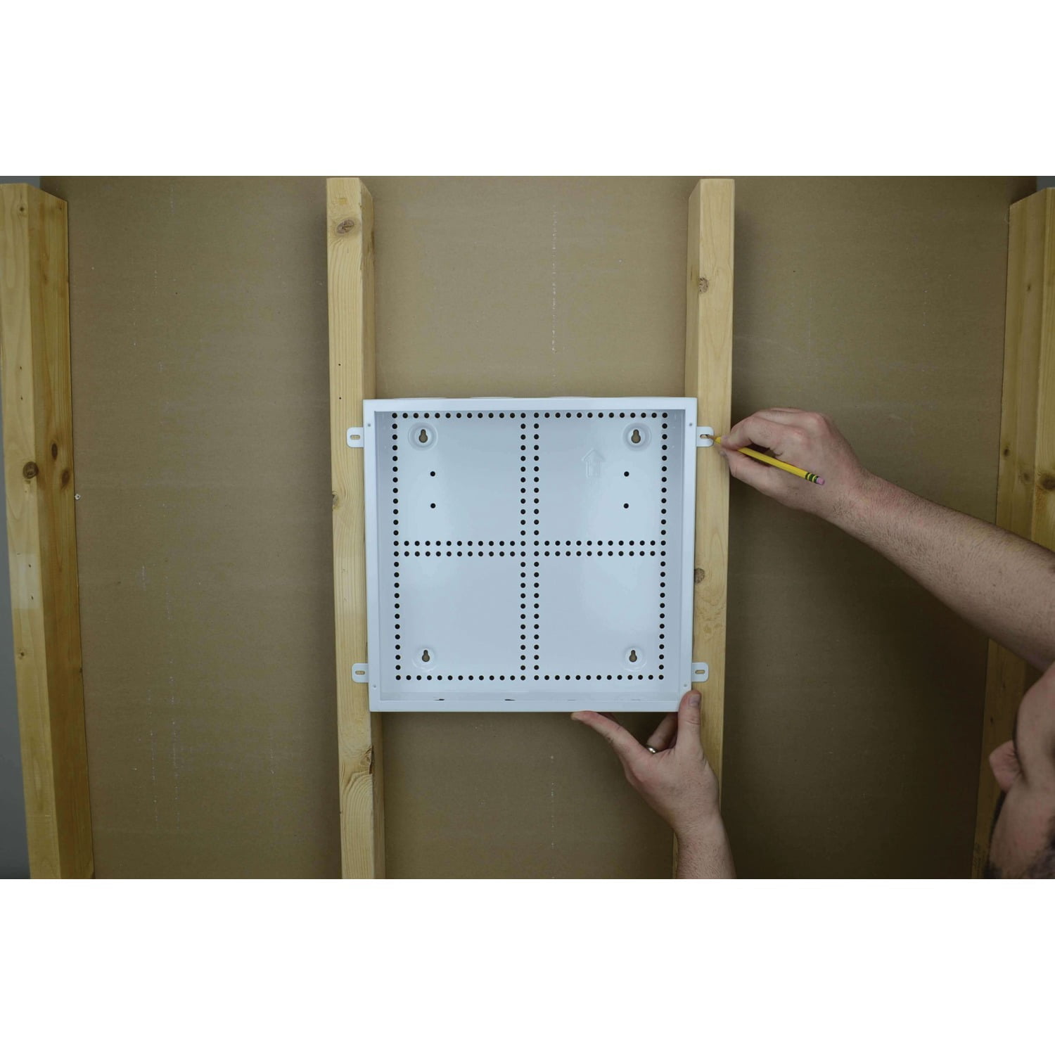 DataComm Electronics 80-0014-HC 14" Flush-Mount Enclosure with Hinge Door