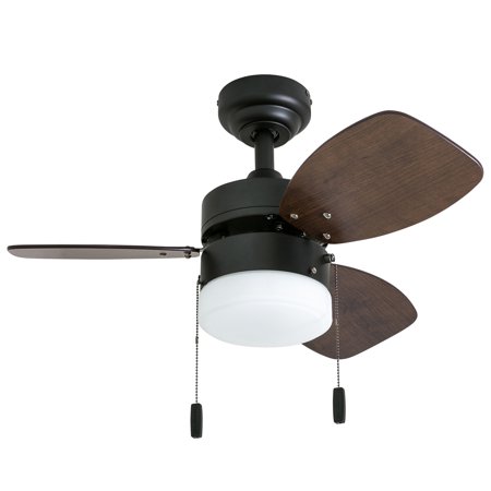 Honeywell Ocean Breeze 30" Bronze Small LED Ceiling Fan with Light