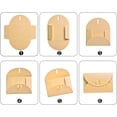 thumbnail image 5 of Mini Sobres de Papel Kraft para Tarjetas de Regalo 50 Piezas Color Caqui, 5 of 5