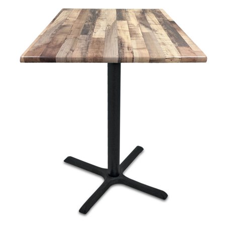Holland Bar Stool Co Outdoor 30 in. Square Bar Height Indoor/Outdoor Patio Dining Table